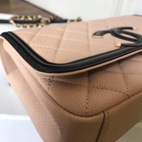 Authentic guaranteed small beige caviar Filigree - Picture 4 of 8